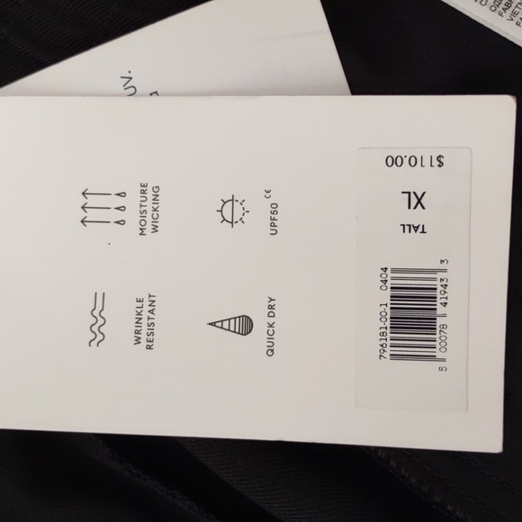 NWT BR Sport XL Tall Black Cargo Jogger Pants - Picture 4 of 14